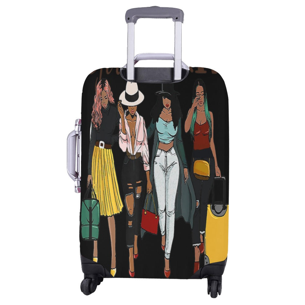 GIRLS TRIP Luggage Cover/Large 26"-28"