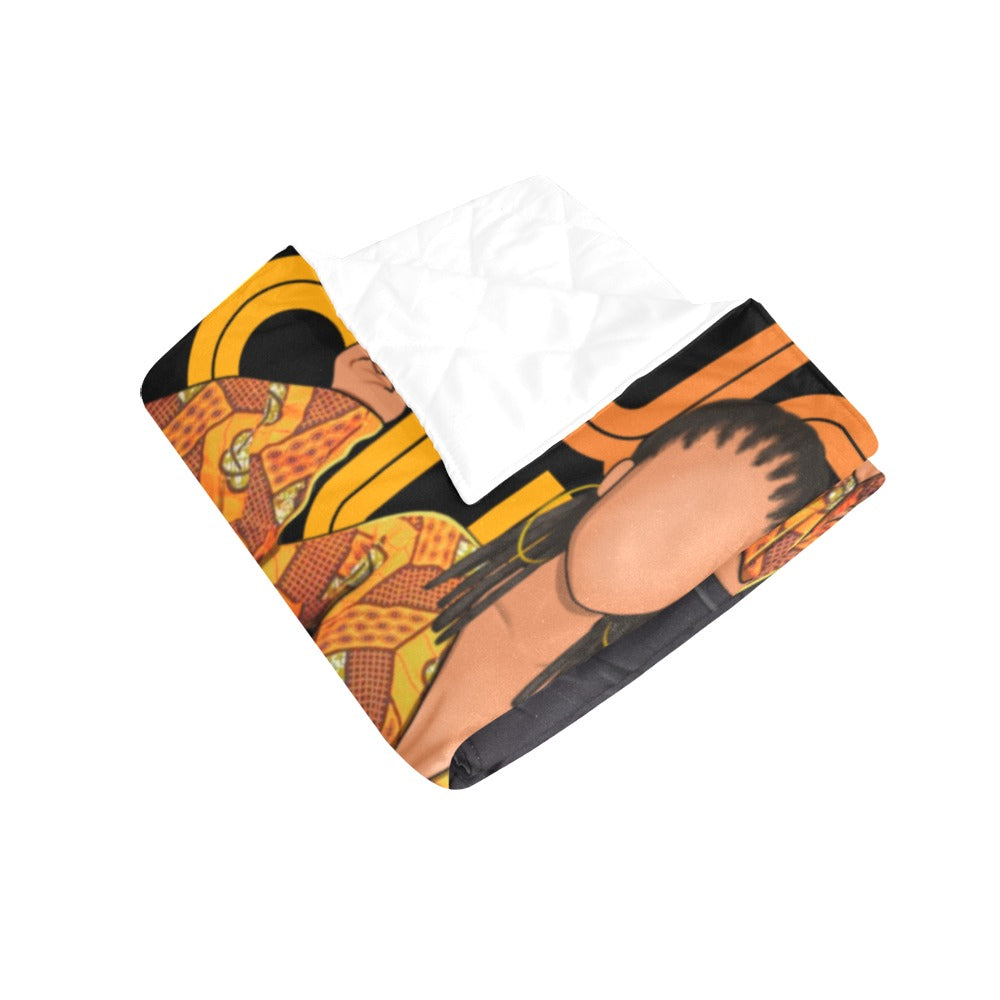 Queen Throw Blanket Quilt 40"x50"