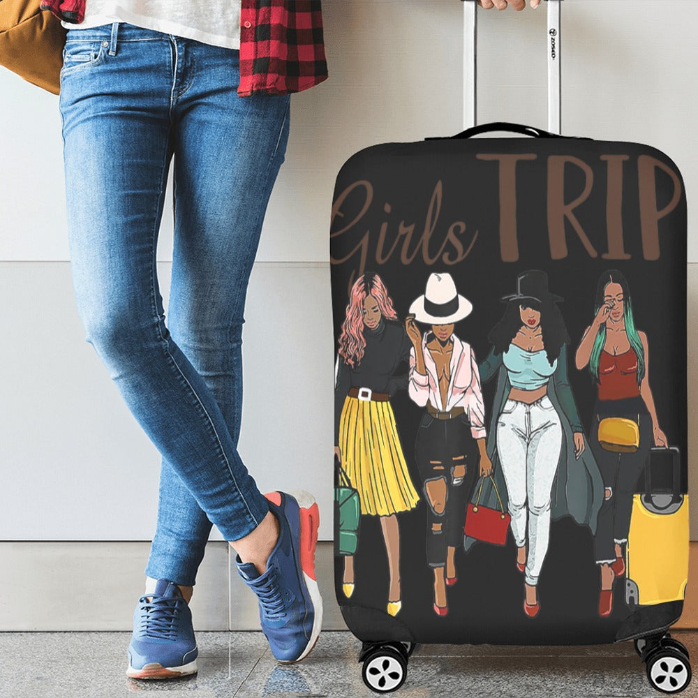 GIRLS TRIP Luggage Cover/Large 26"-28"