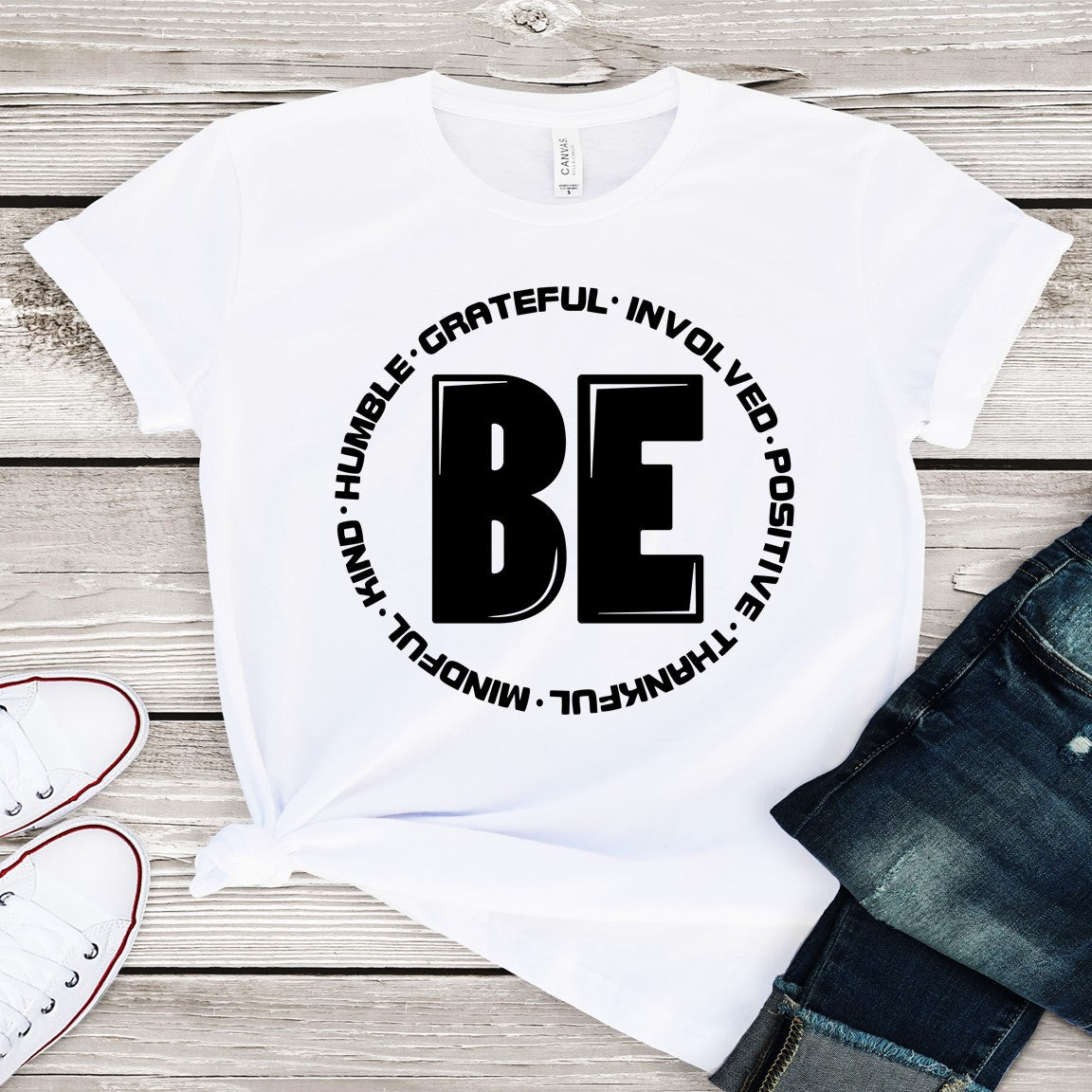 BE Grateful Involved Positive