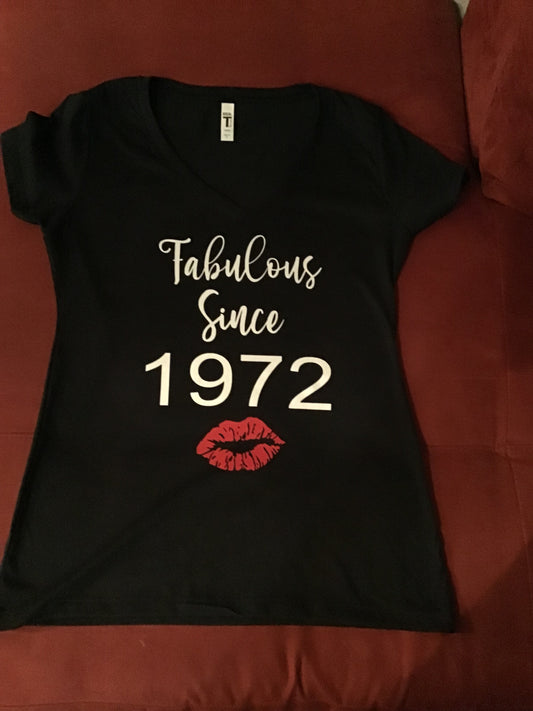 Fabulous Since 1972 T-Shirt